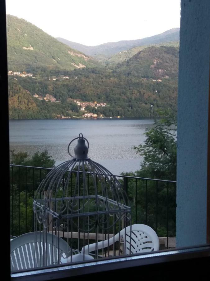 Lago D'Orta Appartamento Con Vista Pettenasco Zewnętrze zdjęcie