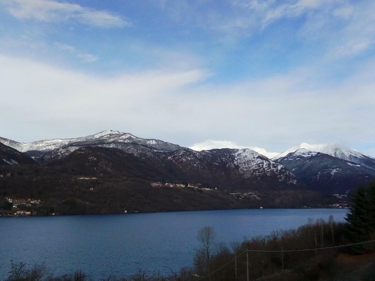 Lago D'Orta Appartamento Con Vista Pettenasco Zewnętrze zdjęcie